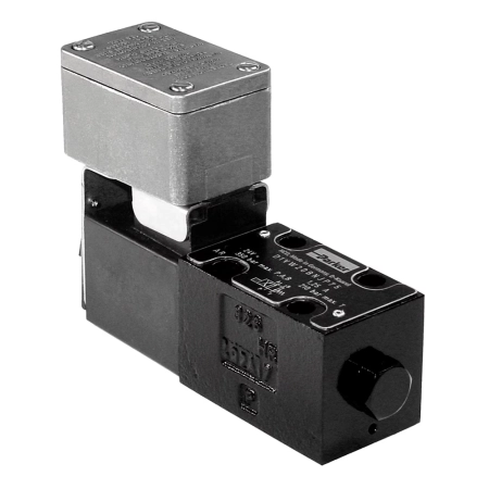 Rozdzielacz D1VW przeciwwybuchowy - suwak 002E (2 poz.), FPM, IECEx (NG06, CETOP 03) D1VW002EVJEE
