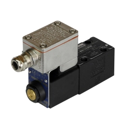 Rozdzielacz D1VW przeciwwybuchowy - suwak 004E (2 poz.), NBR, IECEx (NG06, CETOP 03) D1VW004ENJEE