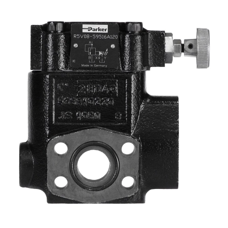 Zawór nadmiarowy R5V - 210 bar, zamek, FPM (SAE 1, SAE62) R5V08-69342A5152