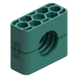 Obejma rurowa EO seria A lekka DIN 3015-1 - rura 6 mm, śruba M6 (wielkość 1) RAP106X