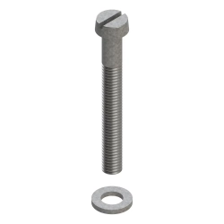 Śruba do uchwytu rurowego EO seria A lekka DIN 3015-1 - M6 x 25, wielkość 2 SLA2X
