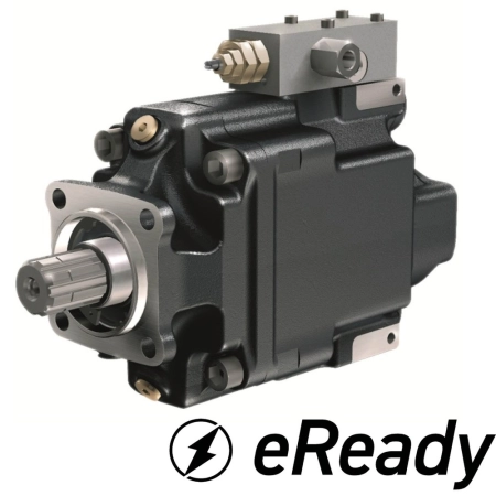 Pompa tłoczkowa osiowa VP1 75 cm³/obr - regulator Load Sensing, obroty prawe, kołnierz ISO (VP1-075) 3780336